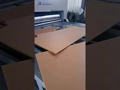Manual feeding carton printer slotting and die cutting machine for pizza box