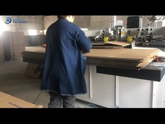 Semi auto single piece stitching machine for corrugated carton box