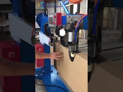 Manual push plate single servo stitching machine long arm stitcher