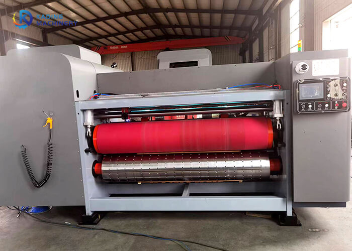 Automatic Rotary Carton Die Cutter For 1-6 Colors Corrugated Boxes