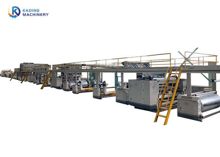 180m/Min High Speed Corrugated Line For 3/5/7 Layer Corrugated Cardboard