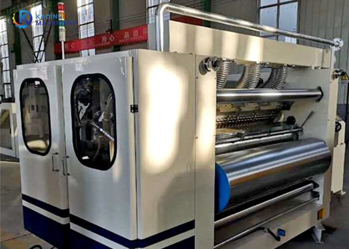 Fingerless Corrugated Single Facer Machine For Corrugated Producing Line