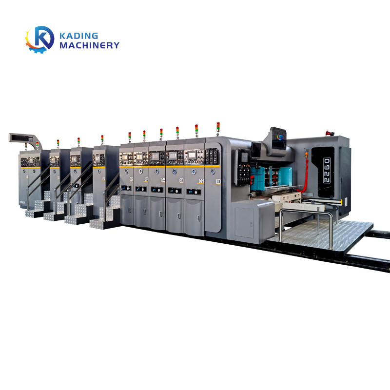 Fully Auto Corrugated Board Printing Machine For Corrugated Cardboard With 7 Colors
