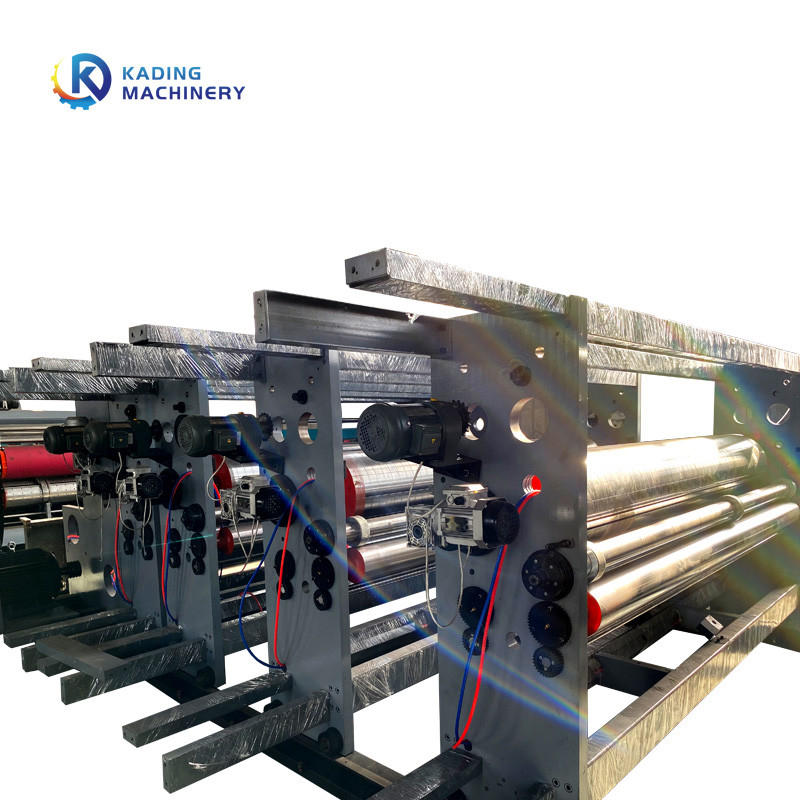 150pcs / Min Carton Printing Machine Of Multi Colors For 3 5 7 Layers Corrugated Board