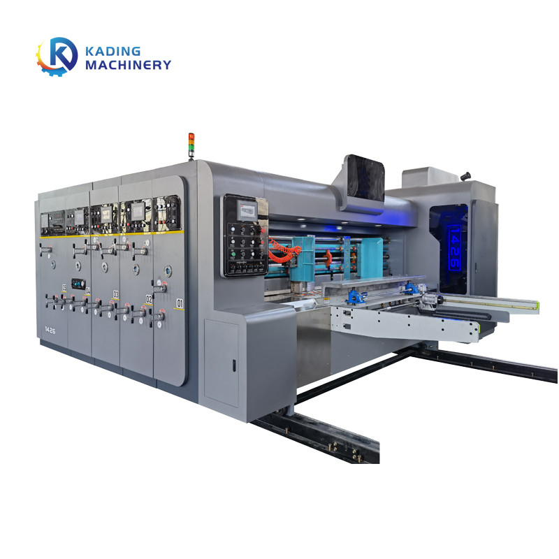 Water Based Ink Carton Printing Machine For Corrugated Cardboard Boxes