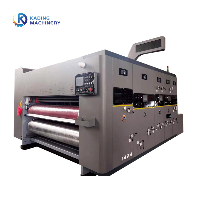 Water Based Ink Carton Printing Machine For Corrugated Cardboard Boxes