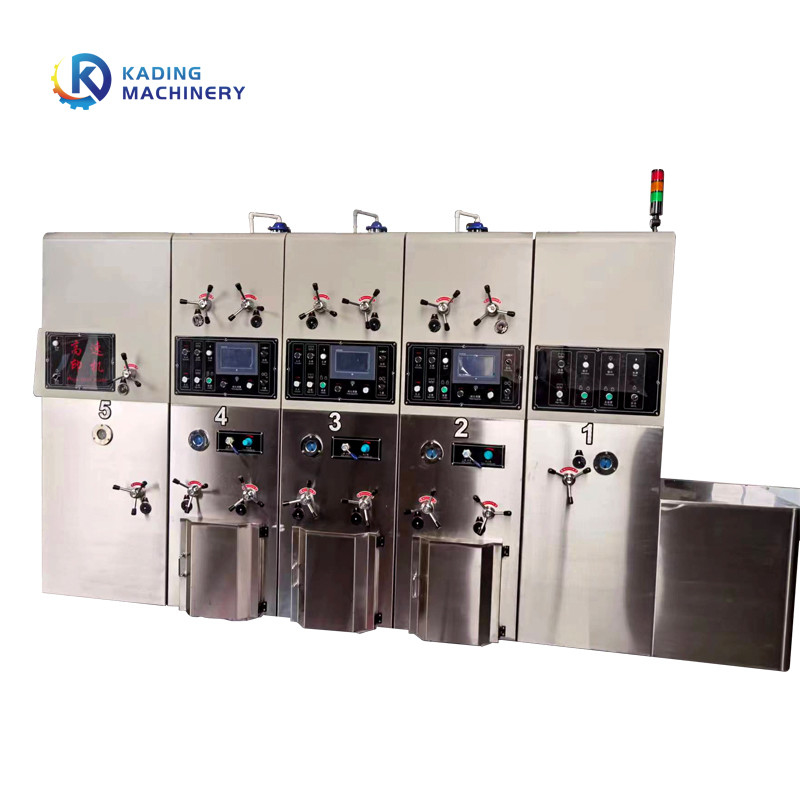 1-6 Colors Flexo Printing Machine For Corrugated Carton With Phase Adjustment Structure And Ink Supply System