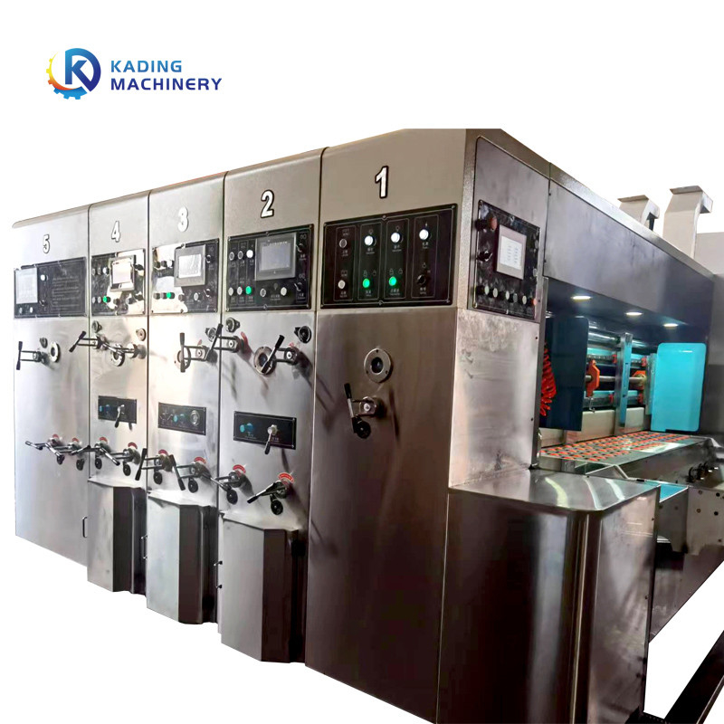 Single Color Carton Printing Machine With 50mm Wall Thickness And Vacuum Suction Blower