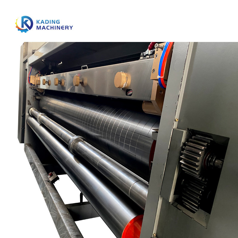 120-250pcs/Min Full Automatic Carton Printing Machine With Key Free Connection And  Ceramic Anilox Roller
