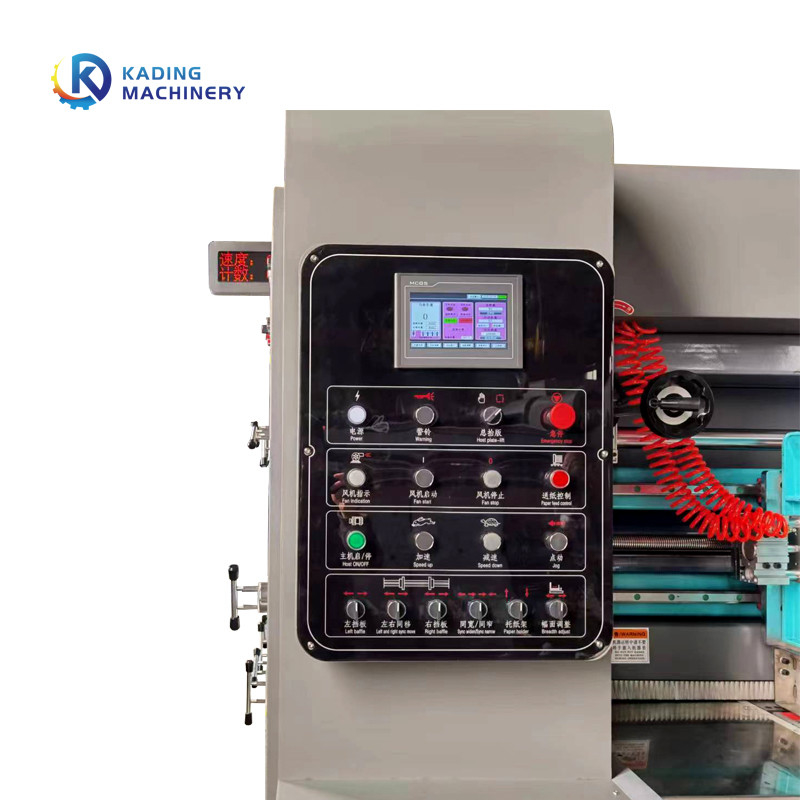 Full Auto Carton Printing Machine For 3 5 7 Layers Paper Board Of PLC Control