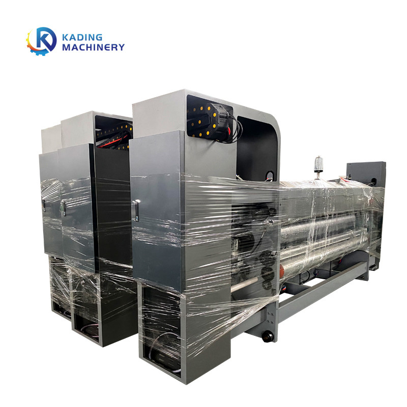 Oil Coating Carton Printing Machine Of Vacuum Transfer For Corrugated Cardboard