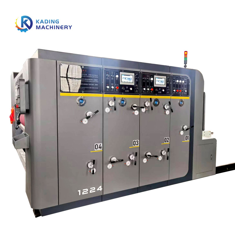 Automatic Carton Printing Machine For 3 Colors With High Speed