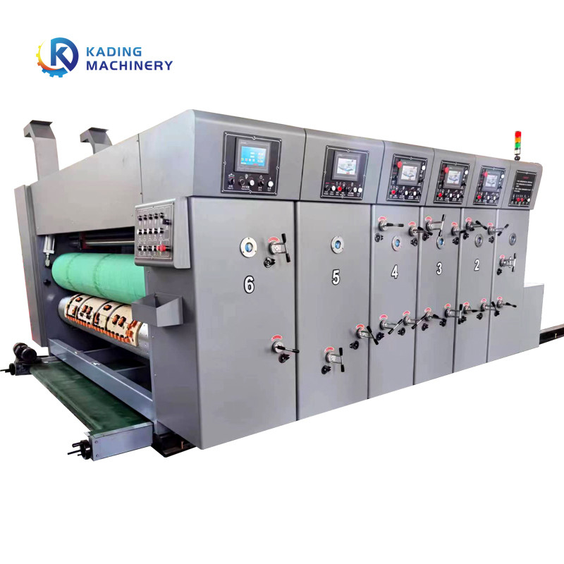 Automatic Carton Printing Machine For 3 Colors With High Speed