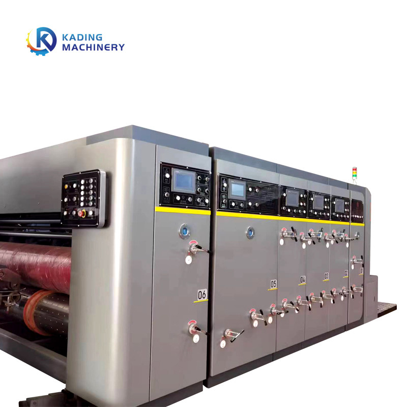 Multi Colors Carton Printing Machine Full Automatic For Corrugated Cardboard