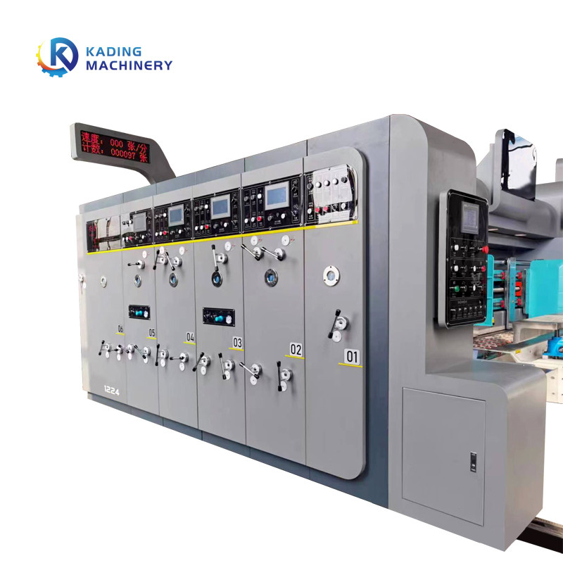 Multi Colors Carton Printing Machine Full Automatic For Corrugated Cardboard