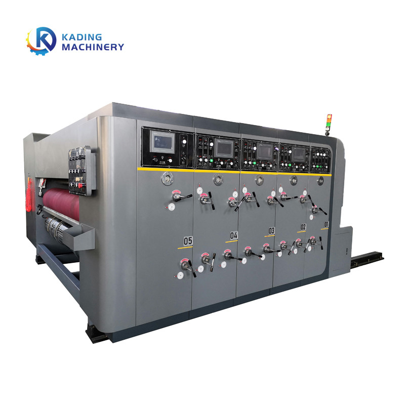 High Speed Carton Die Cutting Machine With Wasting Device For Corrugated Cardboard