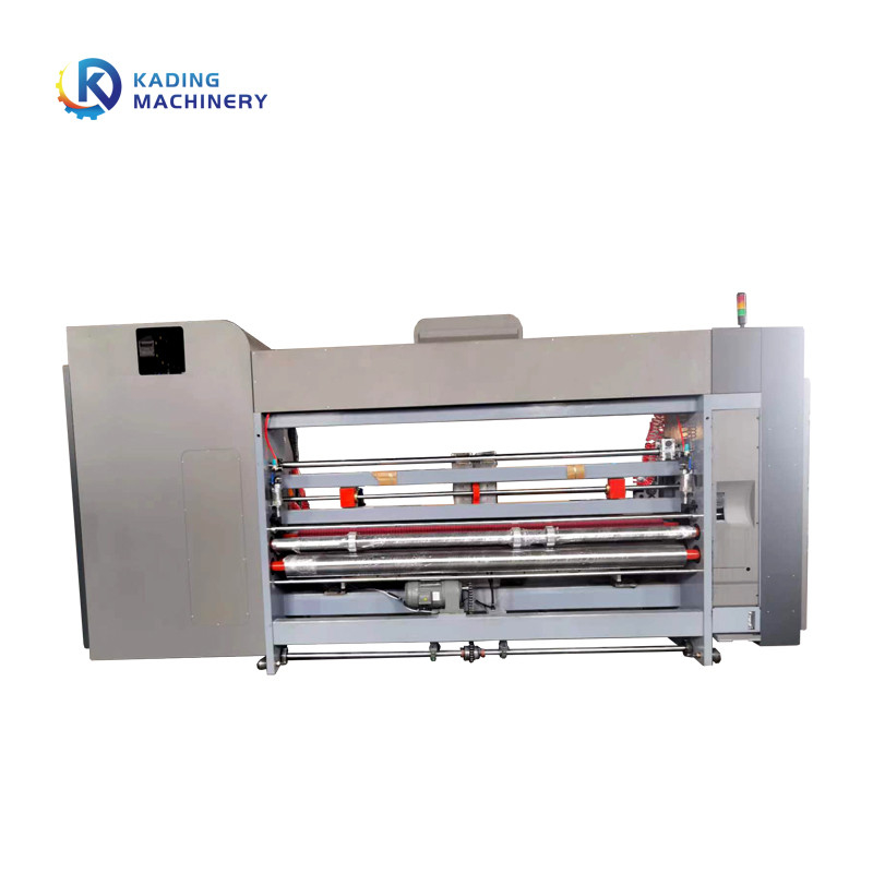 Lead Edge Feeding Carton Box Die Cutting Machine With Carton Box Printing Slotting For Corrugated Box