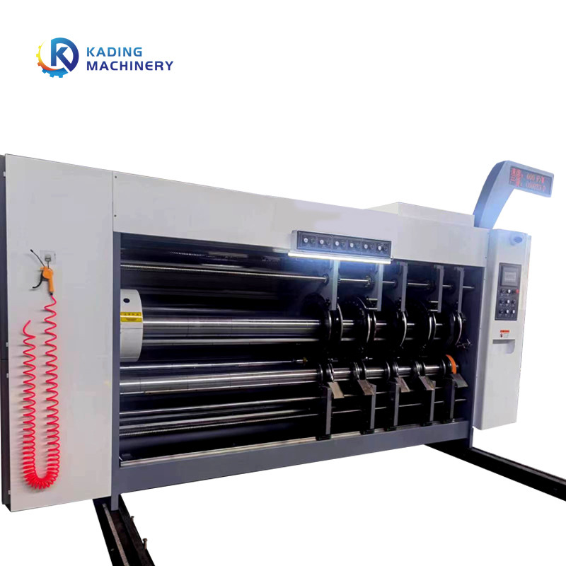 PLC Control Corrugated Box Printing Machine For Taco Box Making