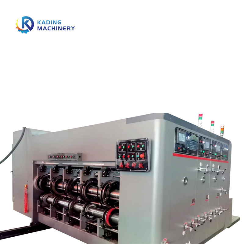 160pcs / Min Speed Rotary Die Cutting Machine For Corrugated Boxes Of Vacuum Transfer