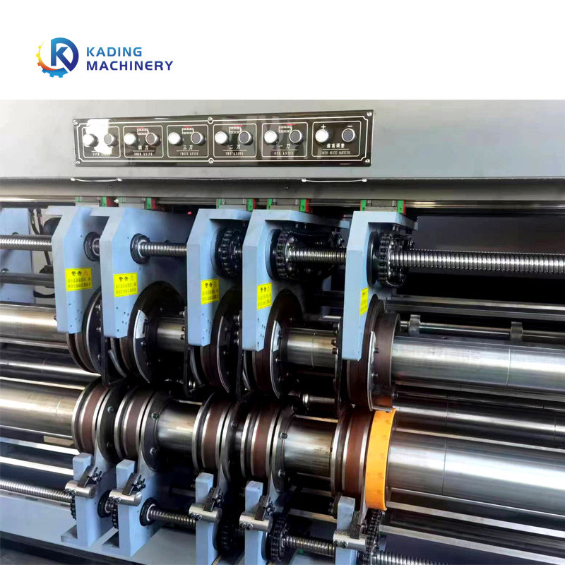 PLC Control Corrugated Box Printing Machine For Taco Box Making