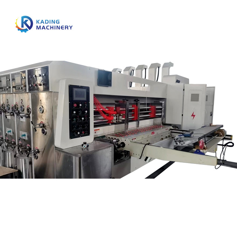 Plc Control Caton Box Die Cutting Machine With High Speed For Corrugated Paperboard