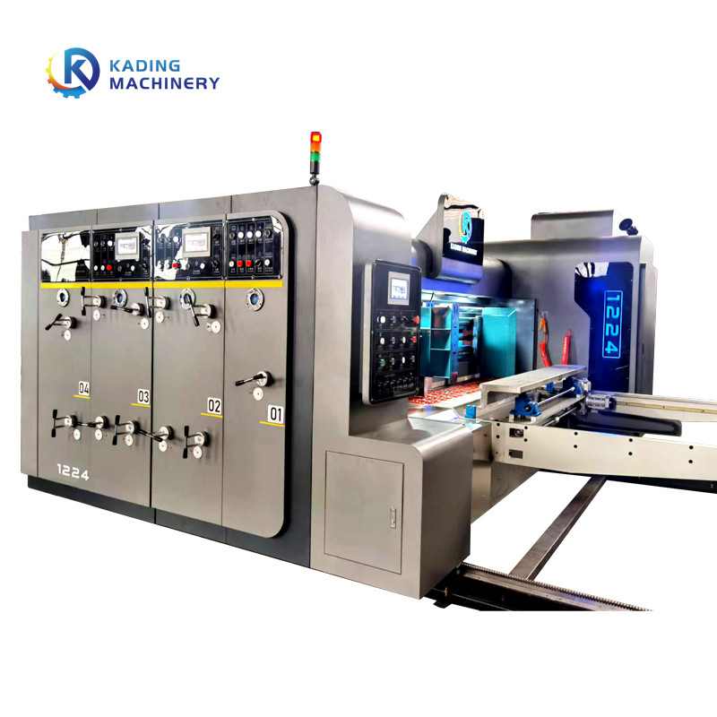 High Definition Carton Box Die Cutting Machine Rotary Die Cutter Slotter For Corrugated Box