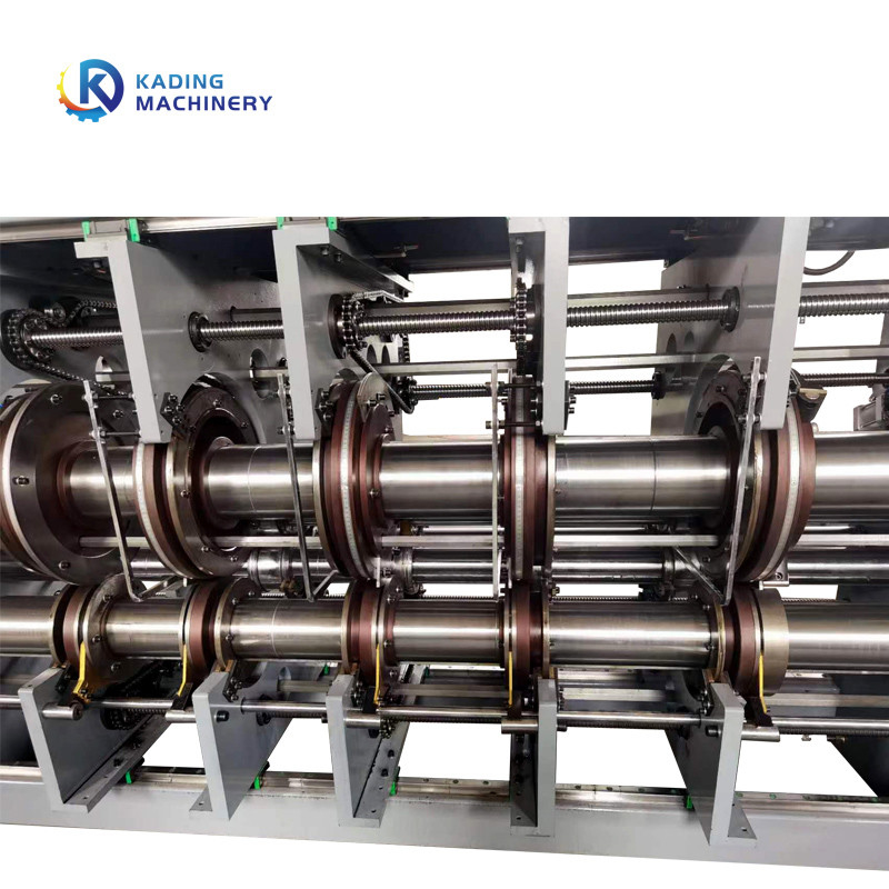 3 5 7 Layers Carton Box Die Cutting Machine Of Leading Edge Carton Printer Slotter Die Cutter