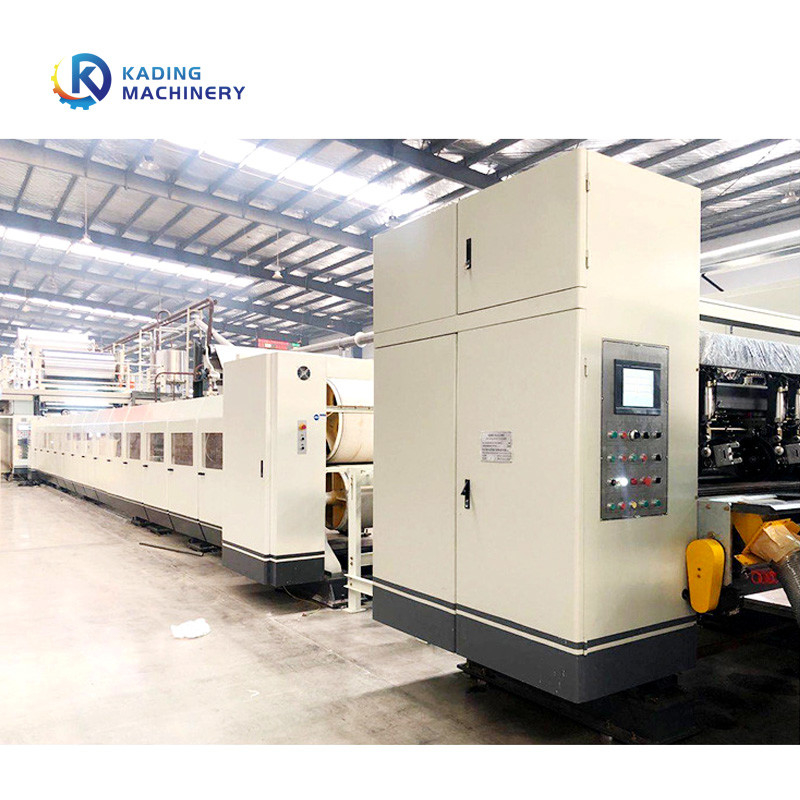 Control Closed Loop Automatic Control System Corrugated Cardboard Production Line With Conveyer And Stacker