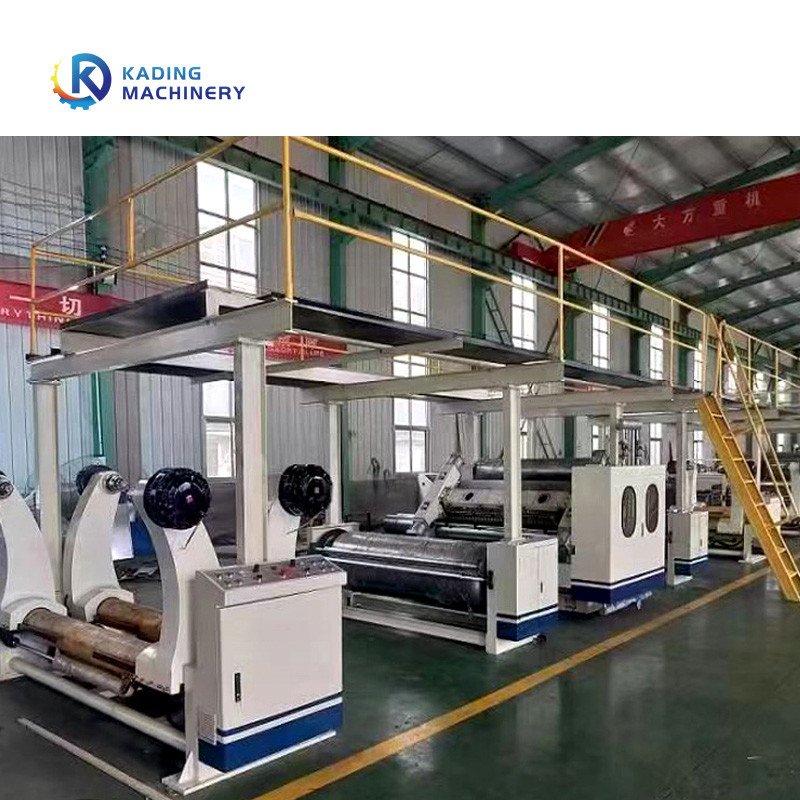 120m/Min Corrugation Line With Automatic Gantry Stacker With Slitter Scorer