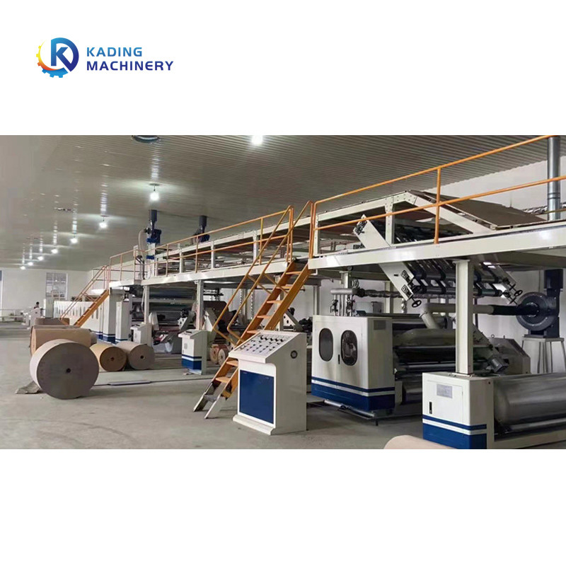 7 Layers 120m/Min Corrugation Line For Producing Corrugated Cardboard