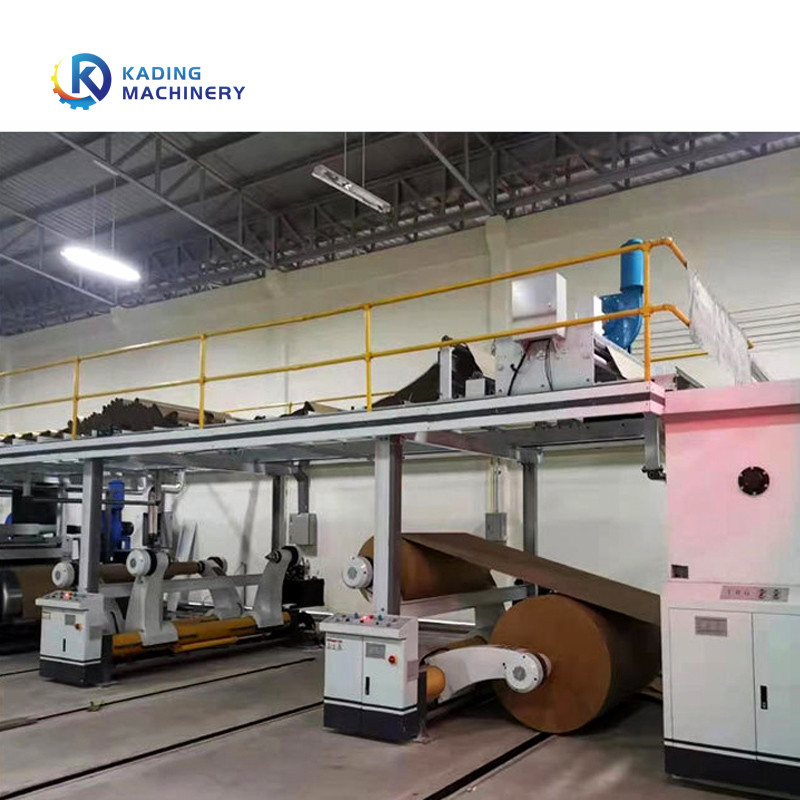 3 / 5 / 7 Ply Cardboard Box Making Machine Sheet Card Board Making Machine 1200mm
