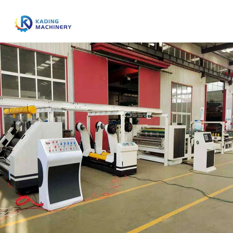 100m/Min Carton Box Manufacturing Machine With Single Facer For 3 Ply Paperboard