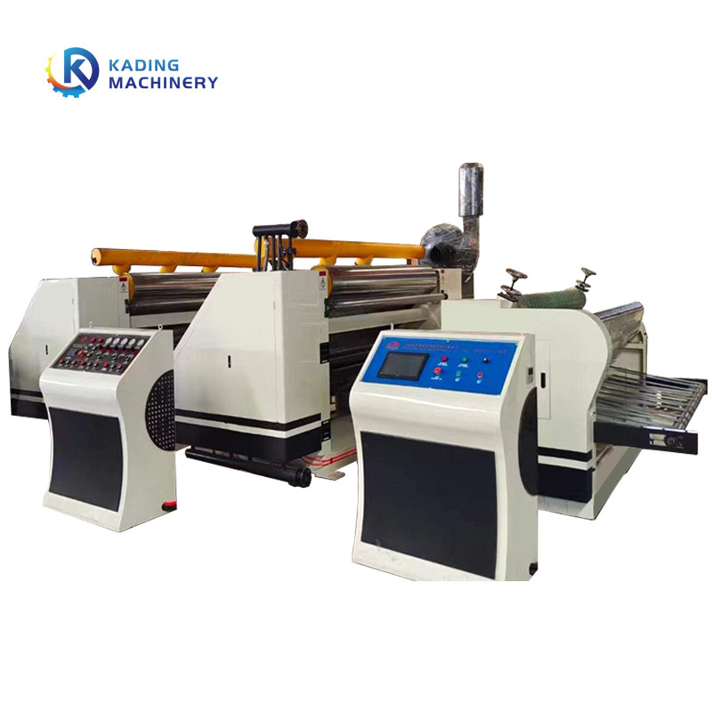 Full Automatic Paperboard Corrugated Cardboard Production Line With 180m/Min Speed