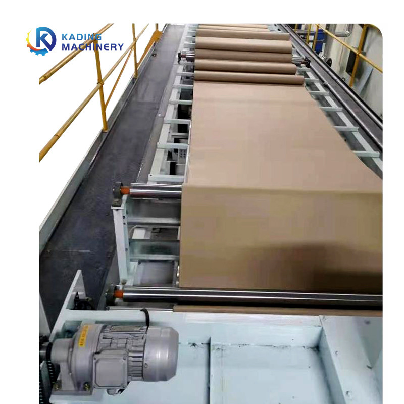 3 Layers Corrugation Line With Liner Pre Heater And Single Facer Machine