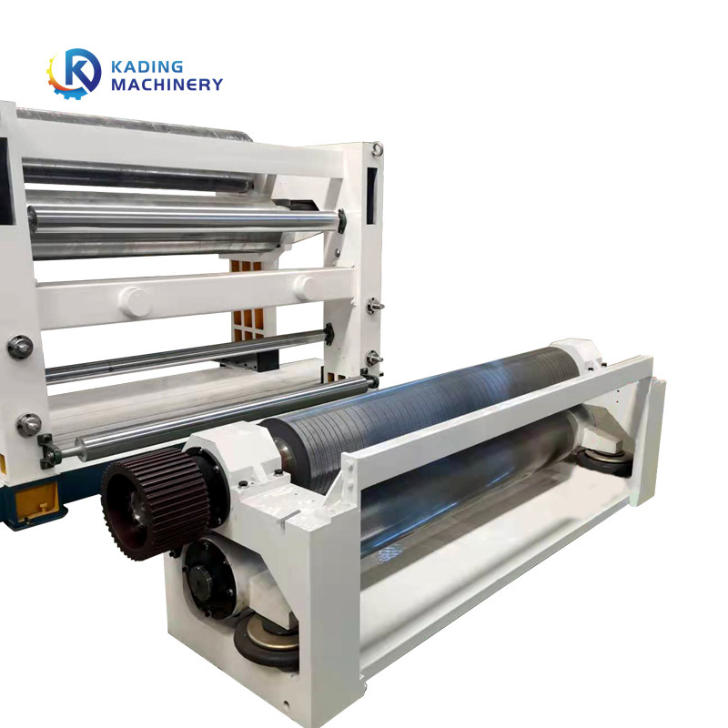 1400mm Corrugated Production Line For Paper Corrugated With Steam Heating Single Facer
