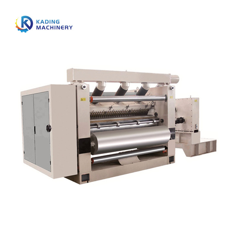 Adsorb Type Single Facer Corrugated Machine A B C E F Flute Type Oil Heating