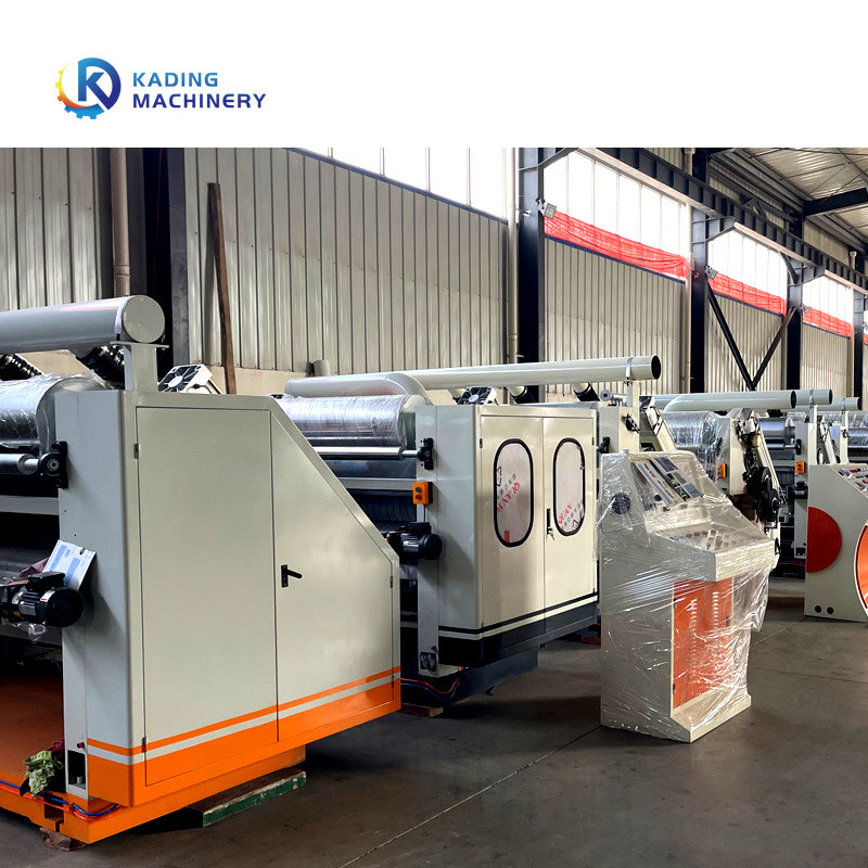 Oil Heating Single Facer Corrugated Machine For Corrugated Cardboard Production Line With High Speed
