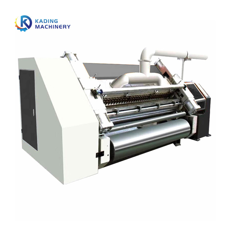 B Flute Corrugated Single Facer 1400 2200mm Working Width Steam Heating
