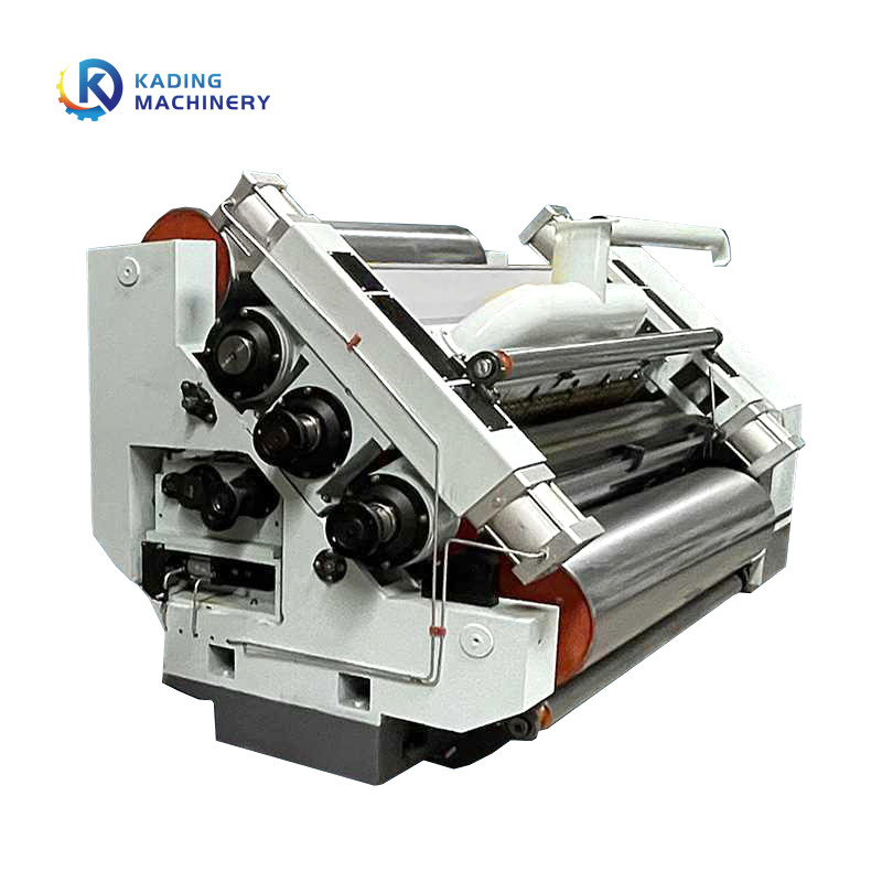 Electric Heating Type Single Facer Corrugation Machine With Corrugated Production Line For Making Corrugated Board