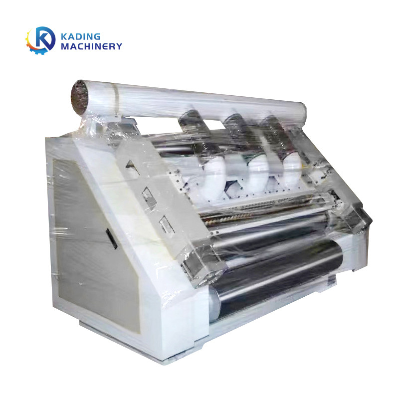 Steam Heating Type Single Facer Corrugation Machine With Carton Making Linkage For Making 5 Ply Paper