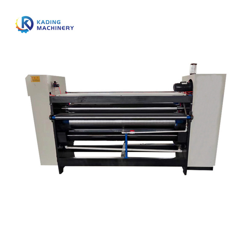 A B C E Flute Single Facer Corrugated Machine Steam Heating With High Speed