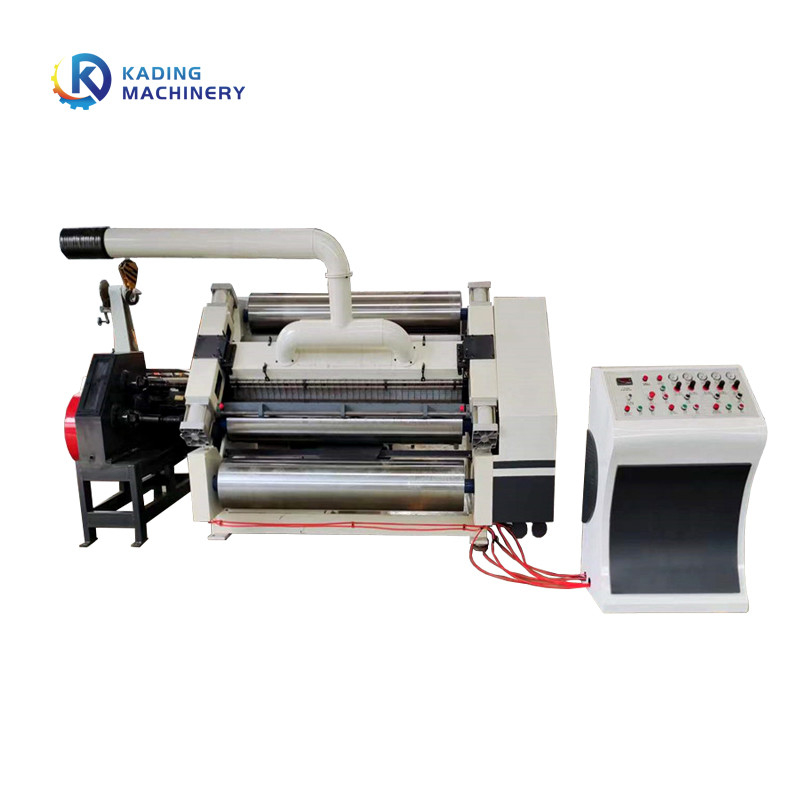 External Suction Fingerless Type Single Facer With Console For Corrugated Paperboard Production Line