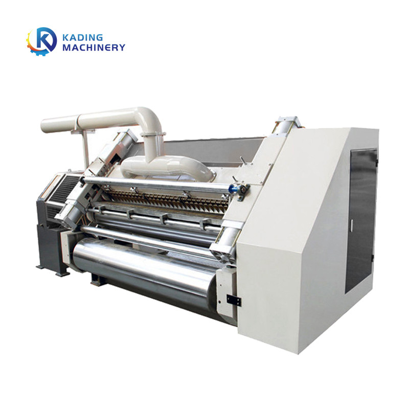 Automatic Single Facer Machine With Vacuum Type Suction System And Computer Controlled