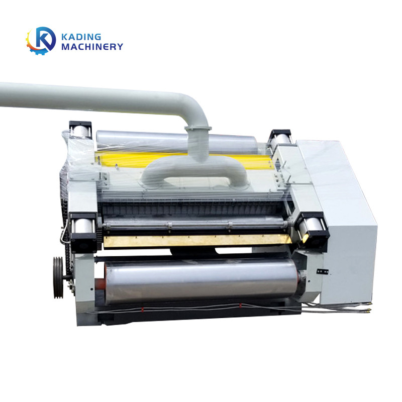 External Suction Fingerless Type Single Facer With Console For Corrugated Paperboard Production Line