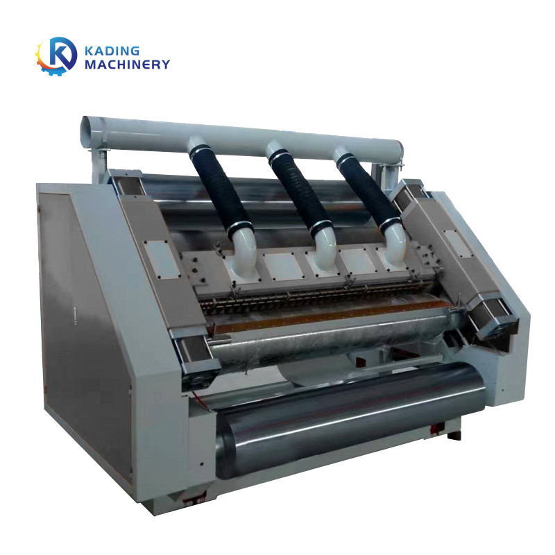 Oil Heating Type Single Facer Corrugated Machine With Auto Feeding Unit For Making 3 Ply Paper