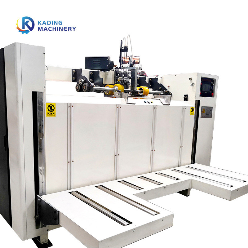 Single Piece 99 Sheets/Min Semi Automatic Stitching Machine For Corrugated Boxes