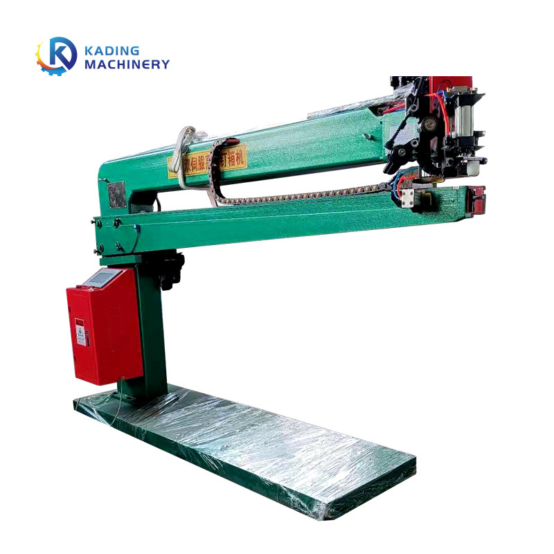 Manual Box Corrugated Stitching Machine For Corrugated Cardboard Packing Double Servo