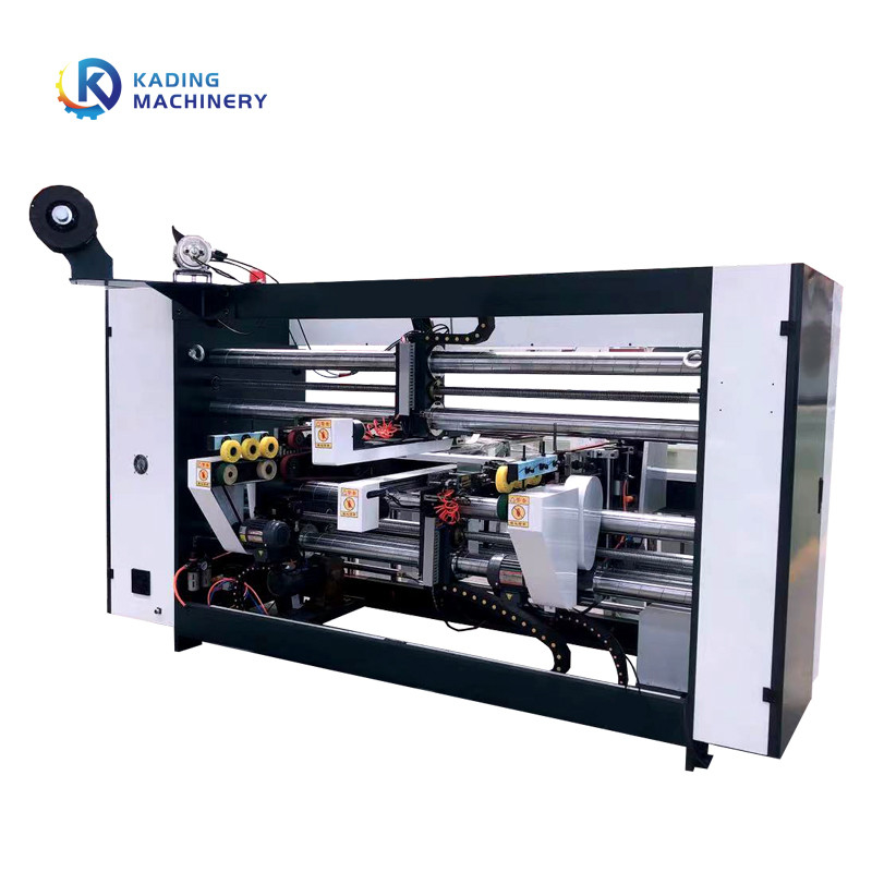 Double Pieces Corrugated Box Stitching Machine Four Servo For Pizza Box