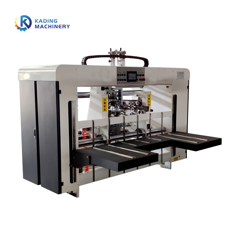 1 To 99 Nails Corrugated Box Stitching Machine With Servo Motor Computer System For Food Packing