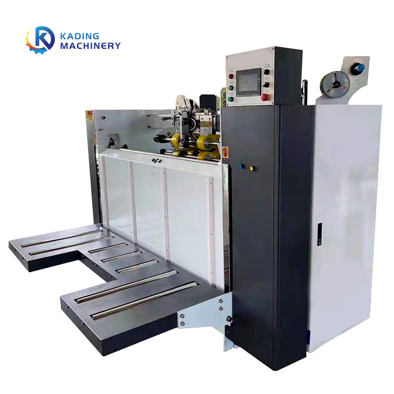 Semi Automatic Corrugated Box Stitching Machine With Vacuum Suction Paper Feeding For Box Making